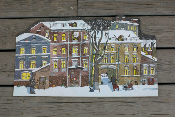 Календарь ожидания Нового года: художник Аня Десницкая