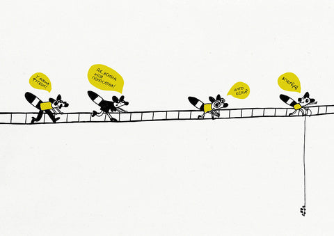 Енот на высоте. Артем Голиков