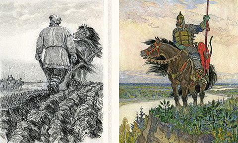 Русь богатырская (илл. Кочергина)