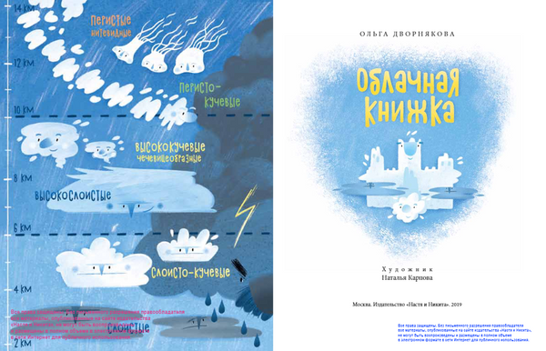 Облачная книжка. Ольга Дворнякова