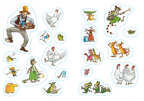 Петсон и Финдус. Книжка с заданиями. Свен Нурдквист