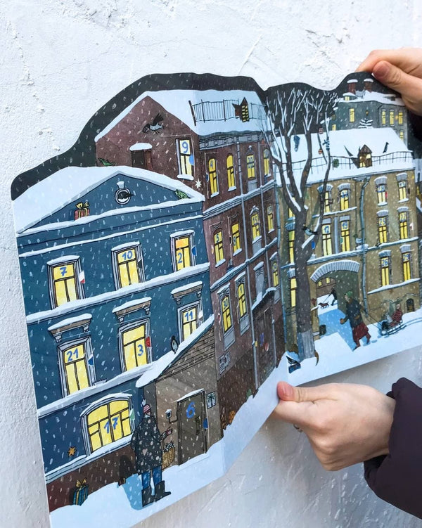 Календарь ожидания Нового года: художник Аня Десницкая